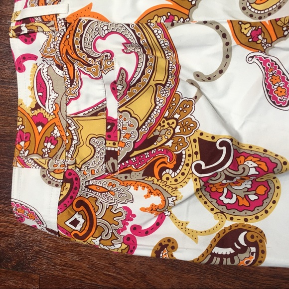 Cache Cropped Spring Summer stretch  pants 6 - Picture 6 of 6